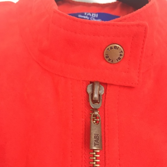 TABI Simply Classic Jacket Burnt Orange Size XS - Picture 5 of 13